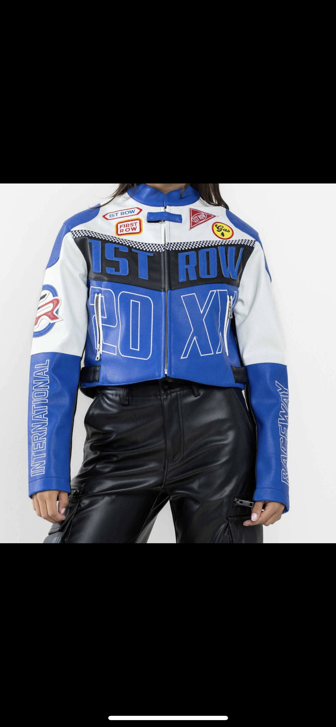 MOTO-CROP JACKET